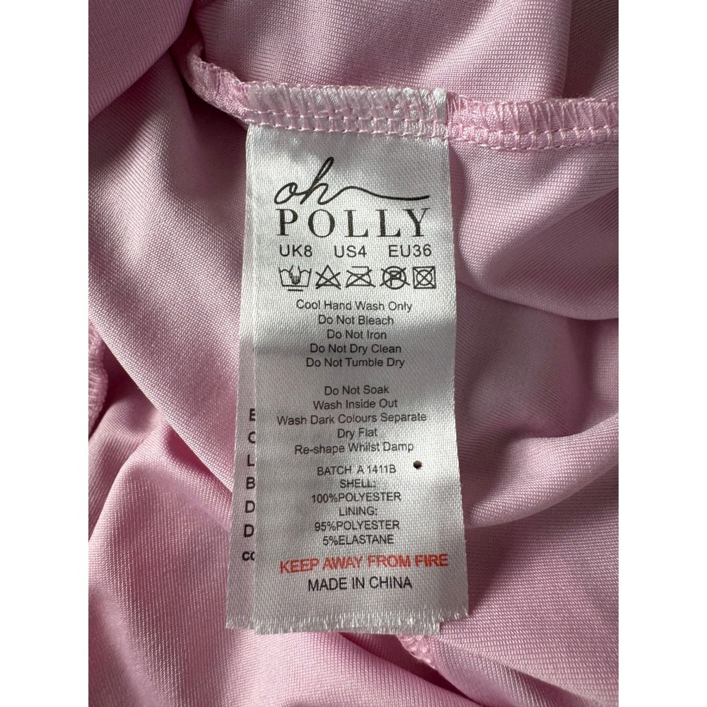 Oh Polly Lunetta Pink Sequin Mini Dress - Picture 5 of 9